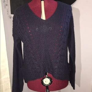 Converse navy sweater